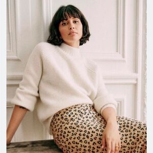 Sezane Otis Jumper XS Cream